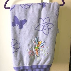 Tinker bell towel